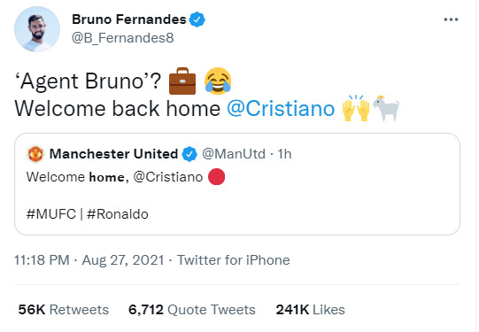 Ai đứng sau vụ Ronaldo trở lại MU: Ferdinand góp công, Fernandes - Sancho phản ứng ra sao? - 1