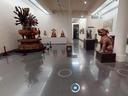 Chuyện hay - Bảo tàng Mỹ thuật Việt Nam ra mắt công nghệ tham quan trực tuyến 3D Tour