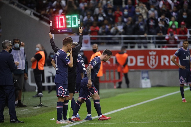 Kết quả Reims - PSG: Cú đúp Mbappe, mừng quà Messi ra mắt (Vòng 4 Ligue 1) - 2