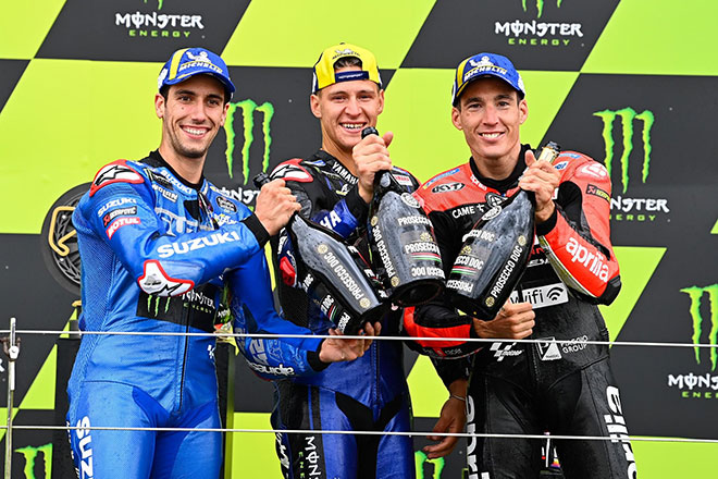 Đua xe MotoGP, British GP: Yamaha đua vô địch, podium lịch sử cho đội đua Italia - 4