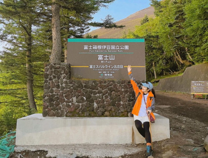 Du khảo - Cô gái Việt thoả ước mơ chinh phục núi Phú Sĩ