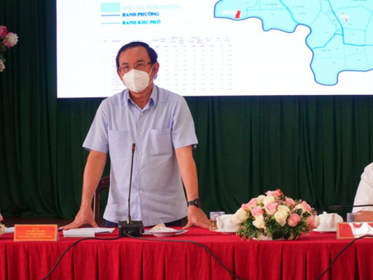Bí thư Nguyễn Văn Nên: 'TP.HCM sẽ mở cửa dần, không thể mãi giãn cách nghiêm ngặt'
