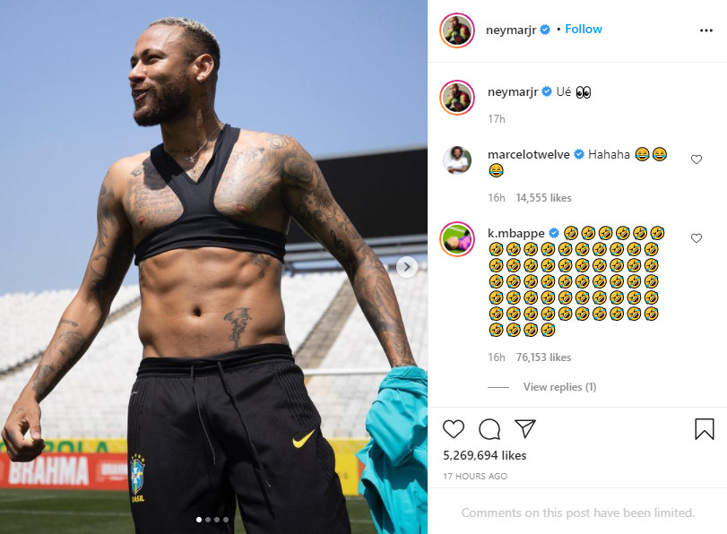 Neymar khoe ảnh xóa tin đồn “bụng mỡ”, ngã ngửa “đốt” của PSG nửa tỷ euro - 2