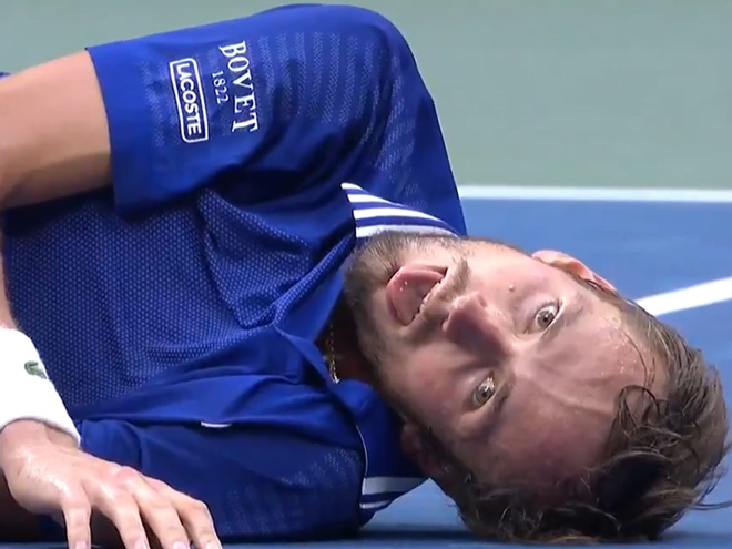 Nóng nhất thể thao tối 13/9: Sharapova quyến rũ cổ vũ Medvedev hạ Djokovic - 5