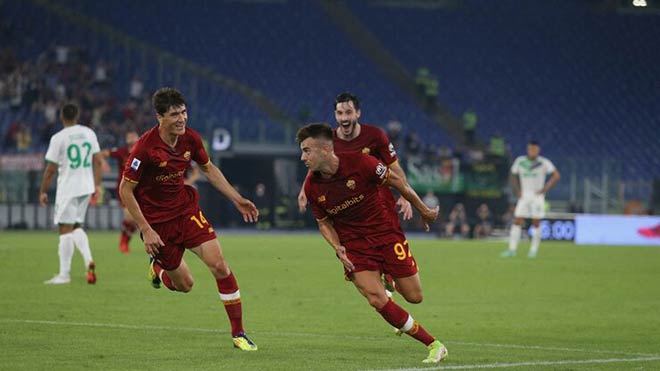 Kết quả bóng đá AS Roma - Sassuolo: Siêu kịch tính phút bù giờ, Mourinho chạm cột mốc - 1