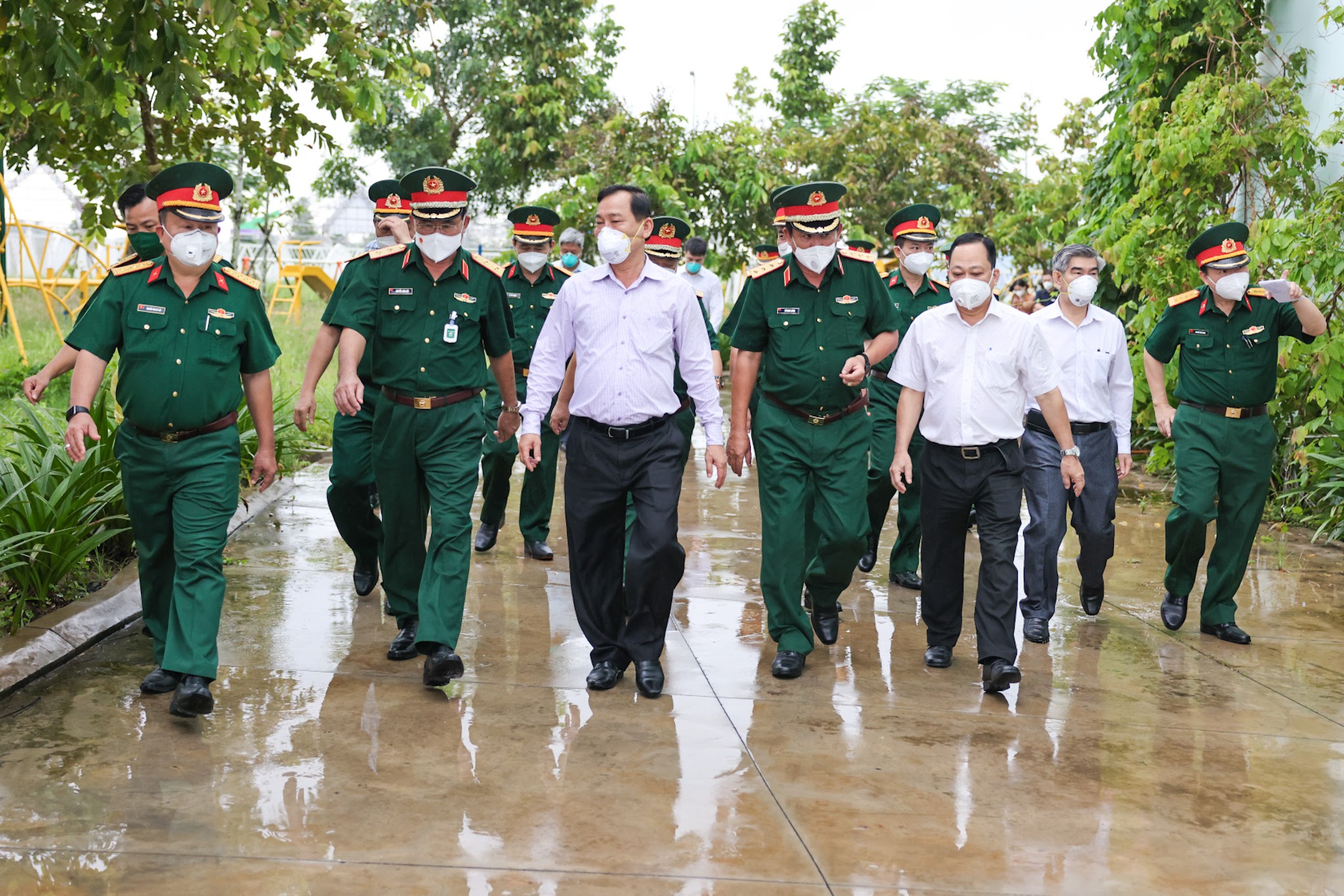 Tổ công tác đặc biệt của Chính phủ làm việc với tỉnh Tiền Giang về phòng, chống dịch - 1