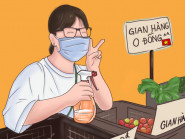 Cô gái miền Tây gửi năng lượng tích cực trong mùa dịch