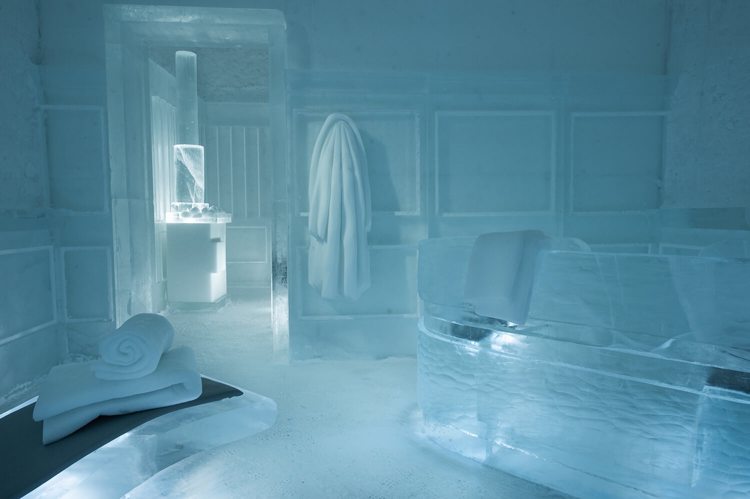 Khám phá vẻ đẹp độc nhất của khách sạn băng tuyết ở Thụy Điển - 4