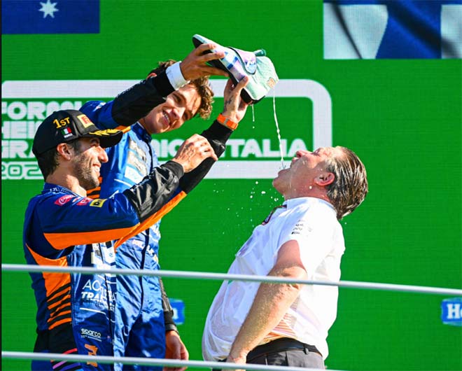 Đua xe F1, Italian GP: “Cơn lốc da cam” đổ bộ Monza, McLaren dứt cơn khát 170 chặng - 2