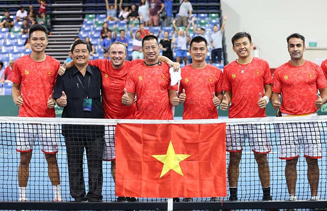 Lý Hoàng Nam thăng hoa, tuyển quần vợt VN đoạt vé play-off David Cup nhóm II - 3