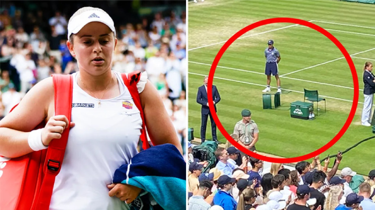 Tsitsipas vụt bóng vào Kyrgios, sao nữ cay cú khán giả ở Wimbledon 2022 - 2