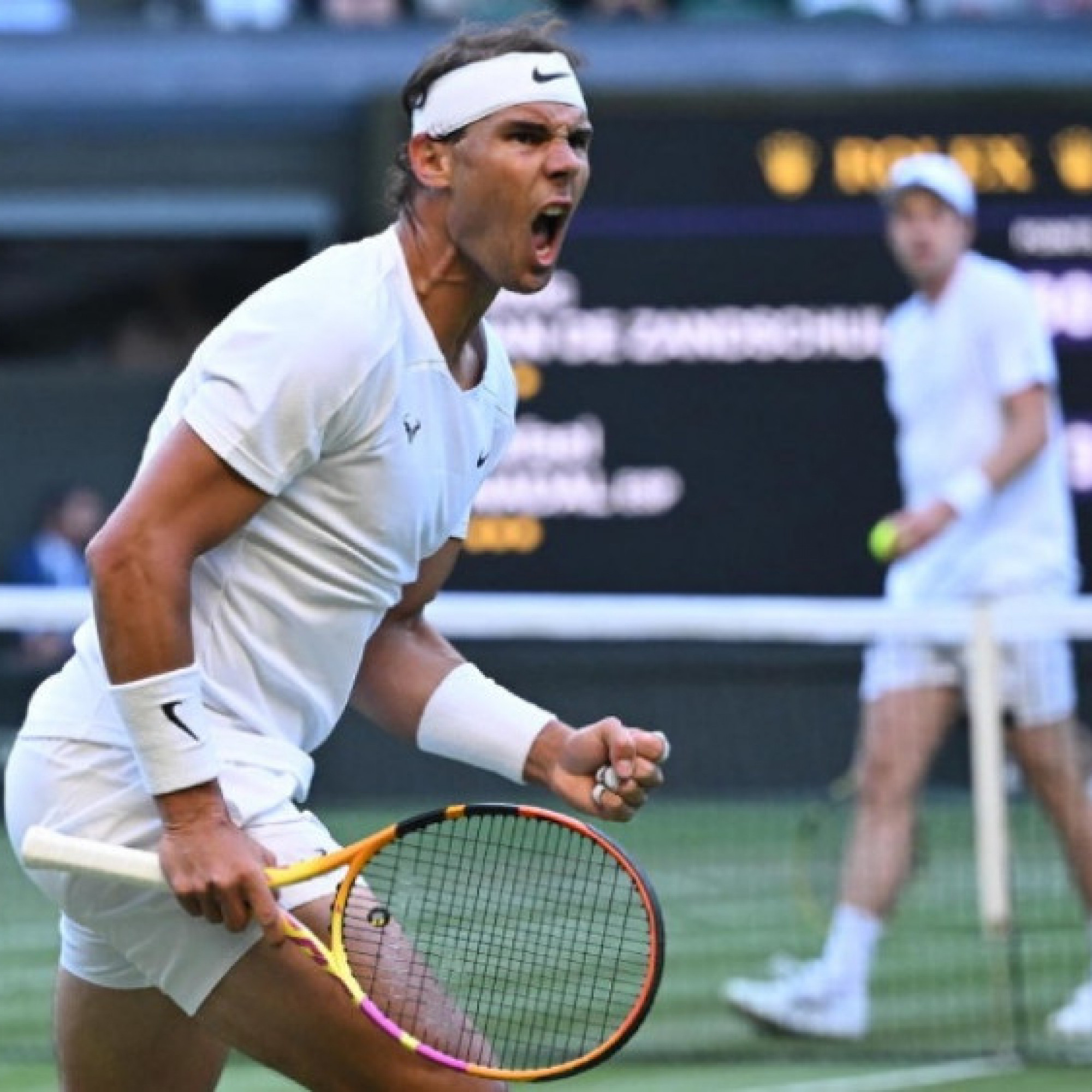  - Video tennis Zandschulp - Nadal: Khoảnh khắc lơ là, nín thở loạt tie-break (Vòng 4 Wimbledon)