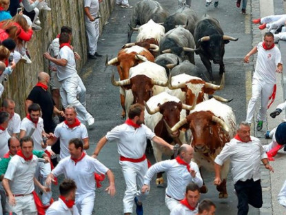 Lễ hội - Tây Ban Nha mở lễ hội đua với bò tót đầu tiên sau 3 năm