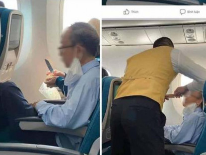 Chuyển động - Hành khách cầm dao gọt trái cây lên máy bay chuyến VN208