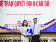 Trao quyết định bổ nhiệm Tổng Biên tập Tạp chí Du lịch TP.HCM