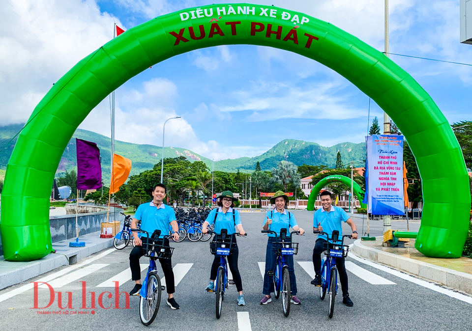 Diễu hành xe đạp Vì Côn Đảo xanh nhân kỷ niệm 75 năm ngày Thương binh - Liệt sĩ - 6