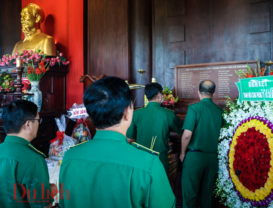 Long trọng Lễ dâng hương tưởng niệm Liệt sĩ TNXP tại Bến Cầu, Tây Ninh - 7