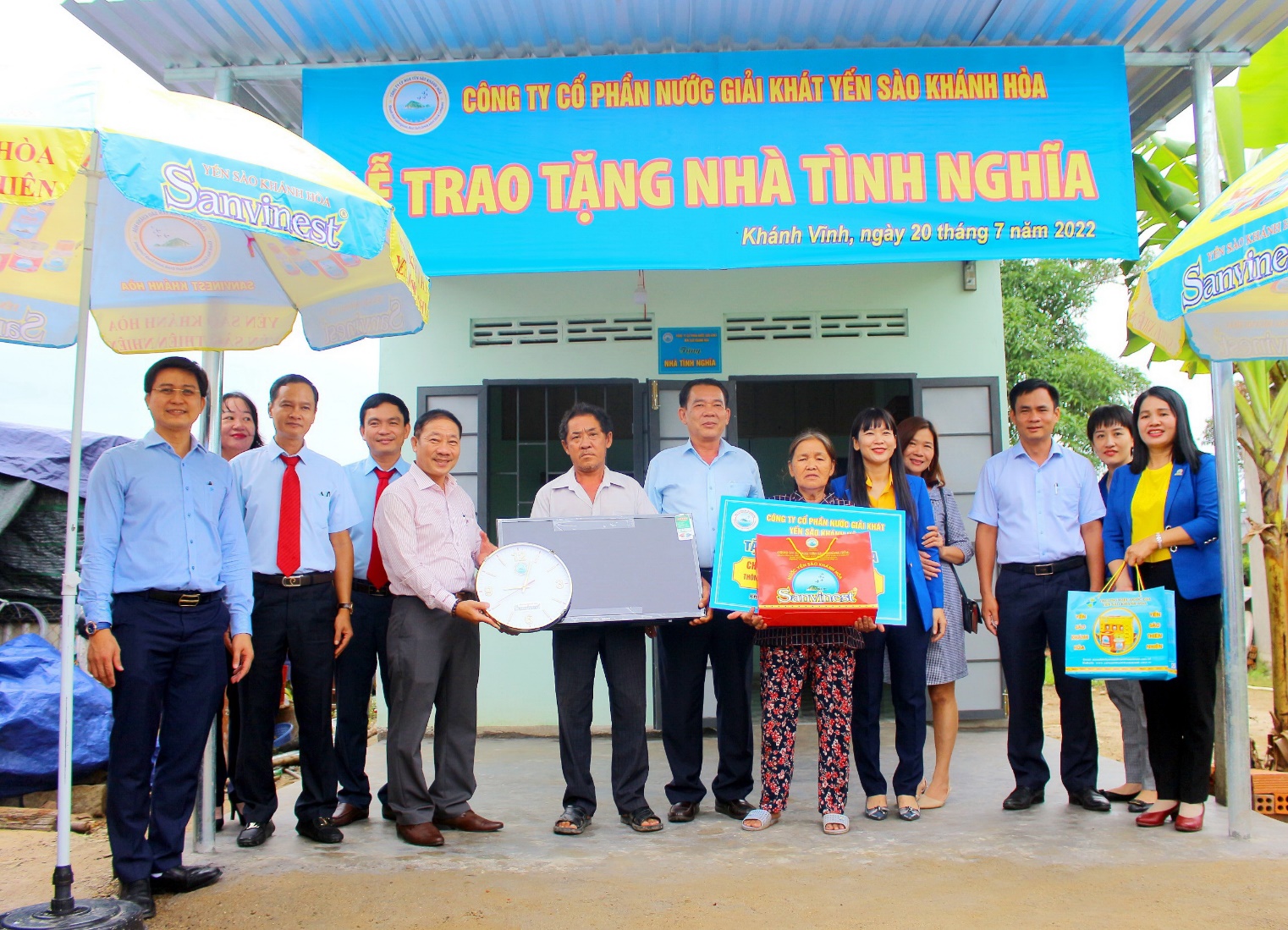 Sanvinest Khánh Hòa tặng căn nhà mơ ước cho các hộ nghèo - 1
