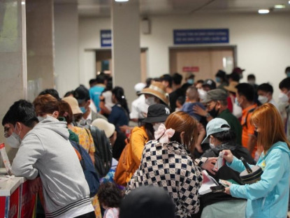 Chuyển động - Sân bay Tân Sơn Nhất cuối tuần đông nghẹt, hành khách chen chân check-in