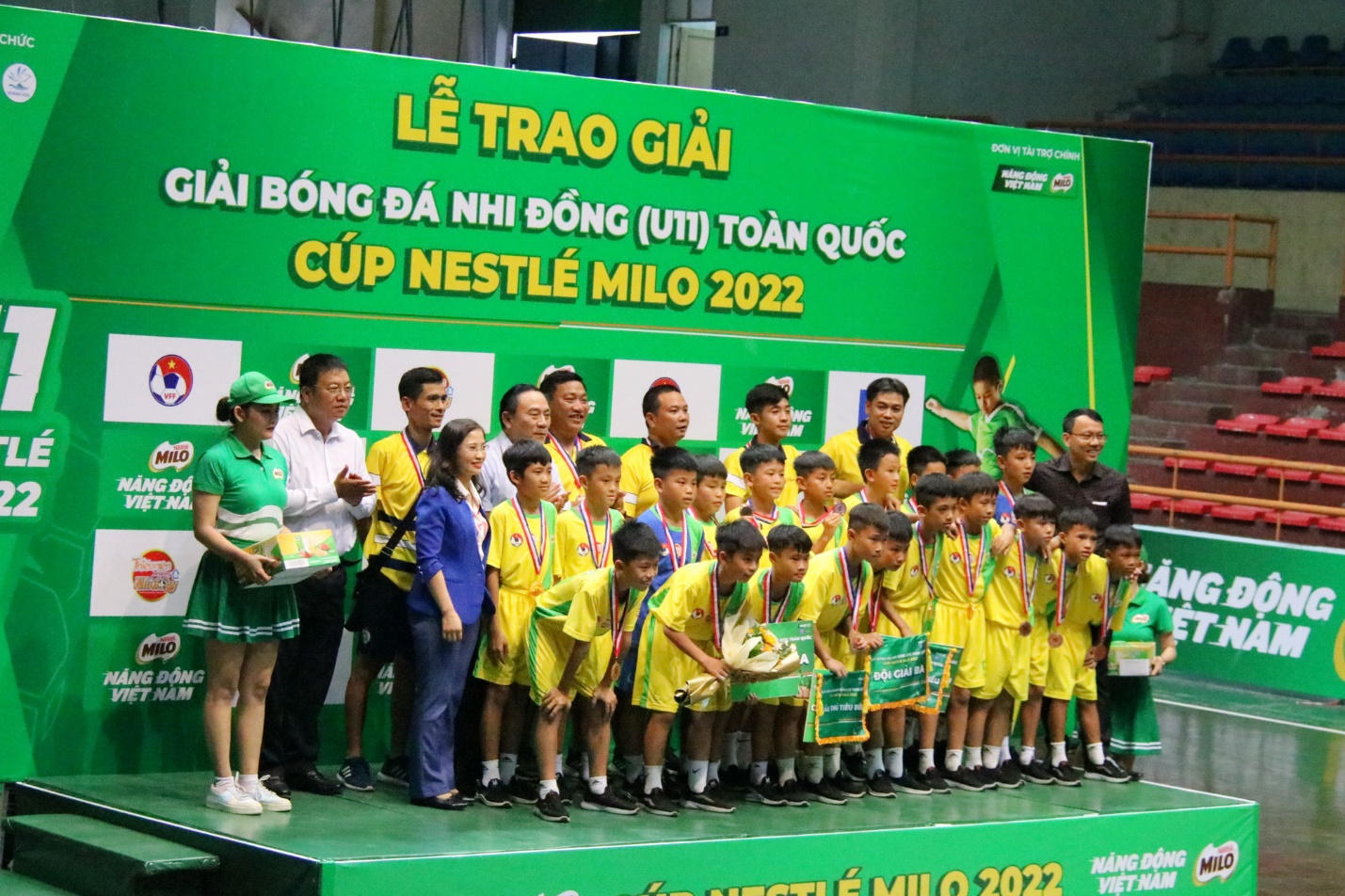 Sông Lam Nghệ An vô địch Giải bóng đá Nhi đồng toàn quốc - Cúp Nestlé MILO 2022 - 3