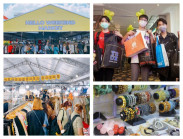 Nhộn nhịp hội chợ cuối tuần tại TP.HCM, giới trẻ thỏa cơn khát mua sắm