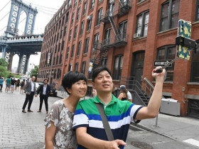 Phố selfie khiến người dân New York bực bội