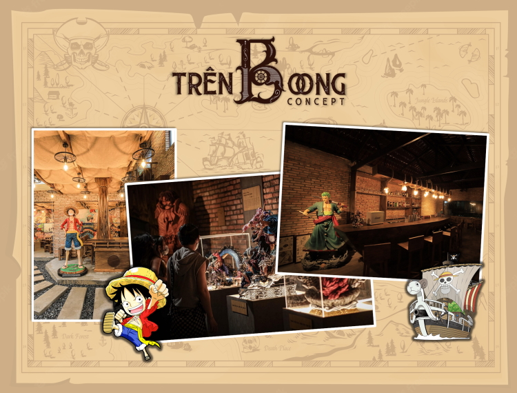 Trên Boong Concept - Quán cà phê One Piece đầu tiên tại Việt Nam