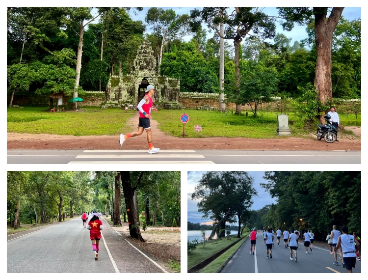 Chạy bộ để du lịch, thu vào tầm mắt vẻ đẹp yên ả của Angkor - 4