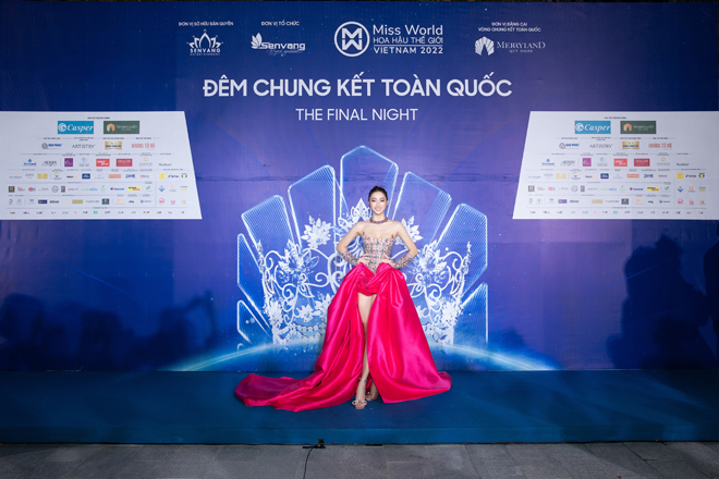 Thảm đỏ Miss World Vietnam 2022 &#34;bùng nổ&#34; với không gian check-in ấn tượng của Casper Việt Nam - 1