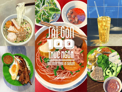 Chuyện hay - 100 món ăn ngon Sài Gòn qua nét vẽ sống động của nghệ sĩ Philippines