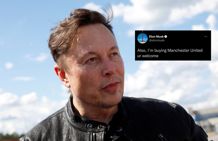 Tỷ phú Elon Musk nói ‘chỉ đùa’ về việc mua CLB bóng đá Manchester United - 2