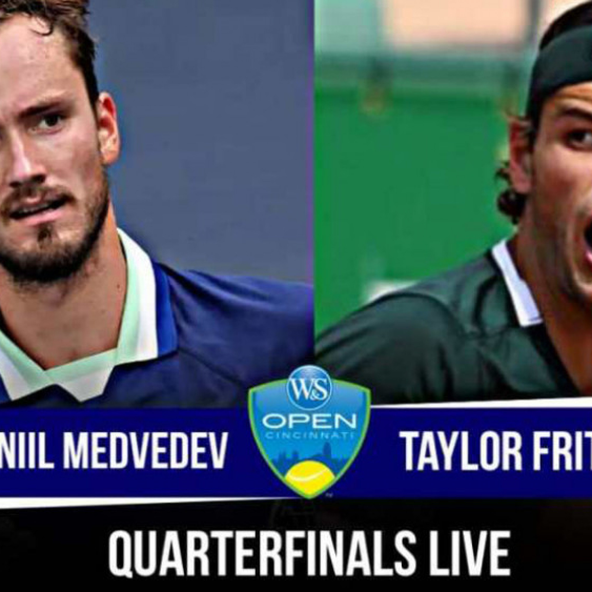  - Video tennis Medvedev - Fritz: Vượt khó đúng lúc, đẳng cấp số 1 (Tứ kết Cincinnati Open)