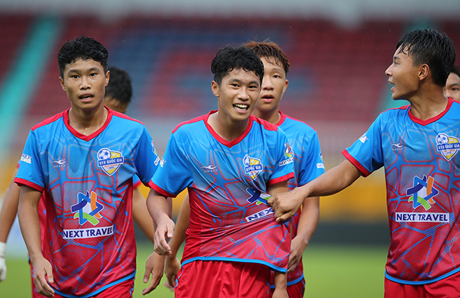 Thắng đội chủ nhà Hoàng Anh Gia Lai, U15 Sông Lam Nghệ An hẹn U15 PVF tại trận chung kết U15 Quốc gia - Next Travel 2022 - 2