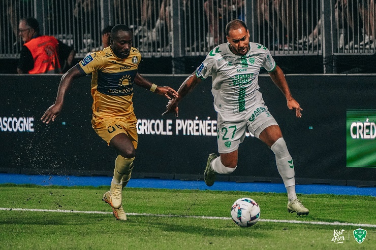 Kết quả bóng đá Pau FC - Saint Etienne: Rượt đuổi mãn nhãn, cú đúp người hùng (Vòng 7 Ligue 2) - 1
