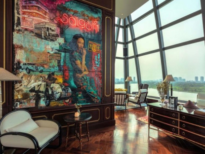 Ở đâu - Không gian nghệ thuật mang đậm dấu ấn lịch sử, văn hoá tại khách sạn 5 sao Sài Gòn