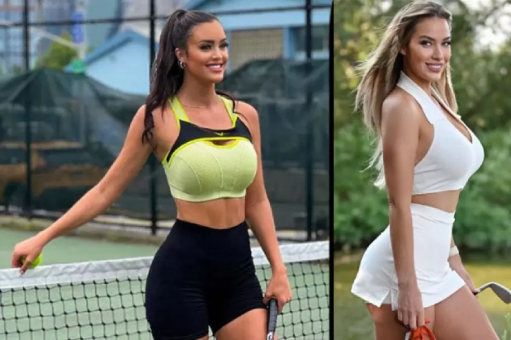 Mỹ nhân tennis đẹp nóng bỏng, muốn nổi tiếng như kiều nữ Golf Spiranac - 1