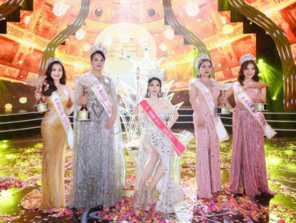 Giải trí - Khương Phương Anh đăng quang Hoa hậu Thương hiệu Việt Nam 2022