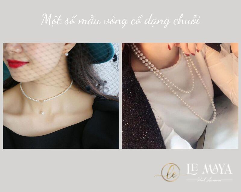 Bộ sưu tập mẫu vòng cổ ngọc trai LE MAYA được yêu chuộng hiện nay - 3