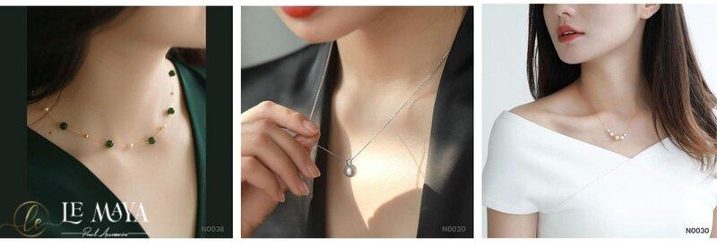Bộ sưu tập mẫu vòng cổ ngọc trai LE MAYA được yêu chuộng hiện nay - 1