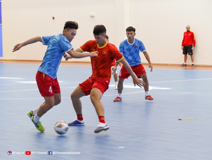 Trực tiếp bóng đá futsal Việt Nam - Hàn Quốc: Thăng hoa cuối trận (Hết giờ) - 1