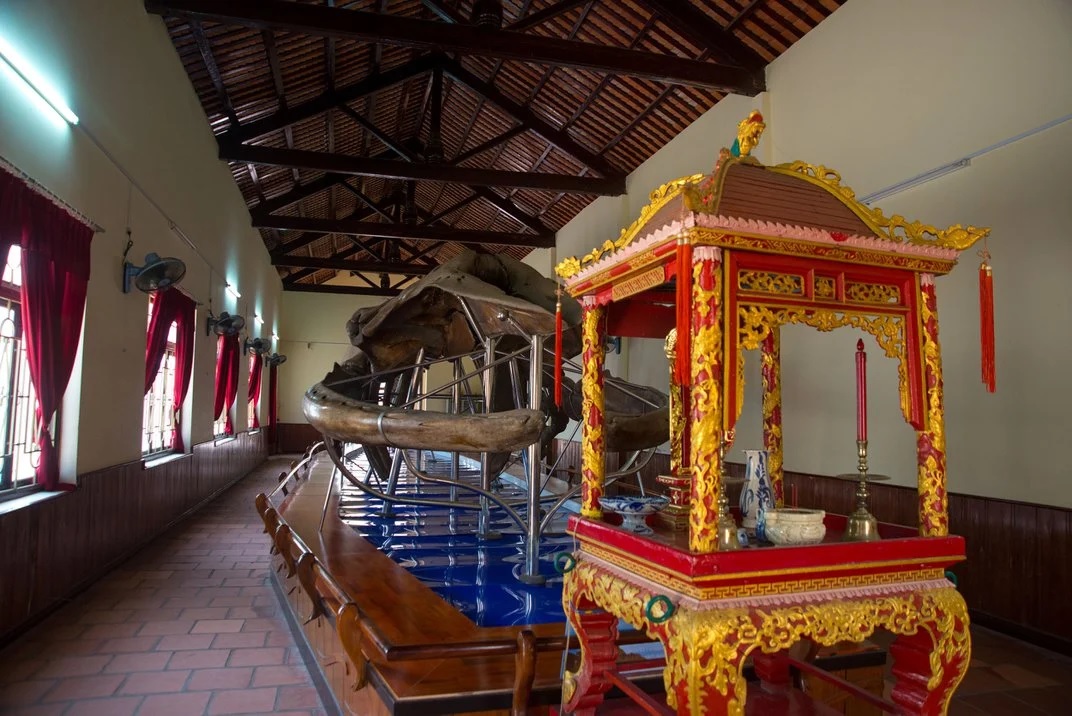 Bên trong đền thờ cá voi tại Việt Nam - 5