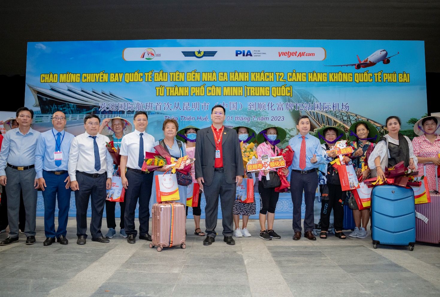 Đón chuyến bay quốc tế đầu tiên đến Nhà ga T2 - Cảng Hàng không quốc tế Phú Bài - 3