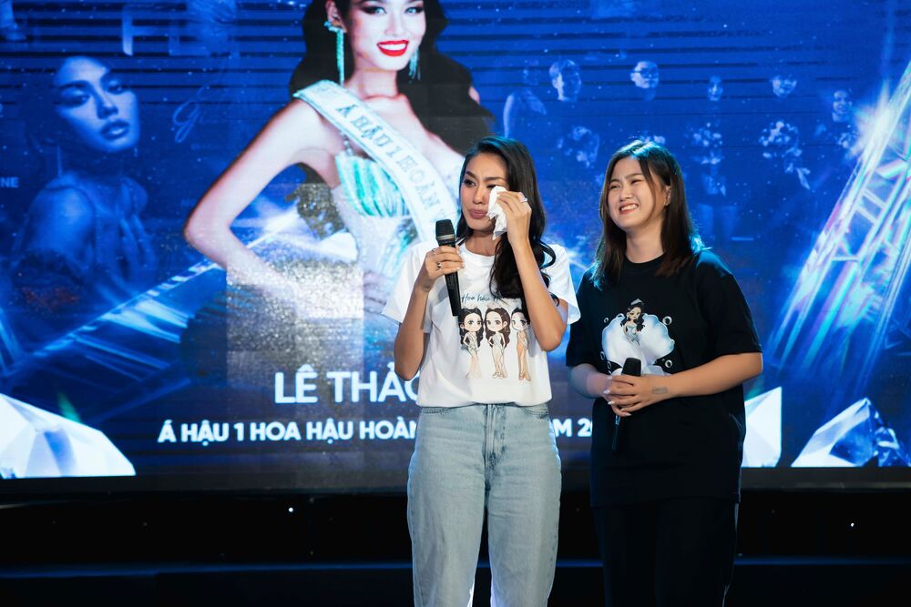 Hoa hậu Ngọc Châu bật khóc trong fan meeting, chia sẻ kế hoạch quay trở lại học đại học - 4