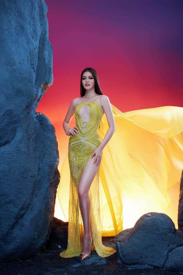Thanh Ngân lên tiếng về sự cố suýt ngã khi diễn bikini tại bán kết Miss Supranational 2023 - 1