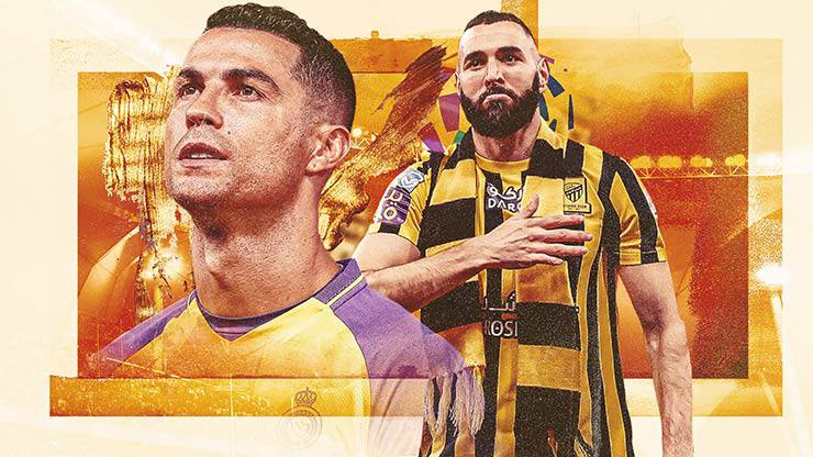 Đội hình tiêu biểu SAO "chạy theo đồng tiền": Ronaldo, Benzema chỉ là kẻ đi sau - 1