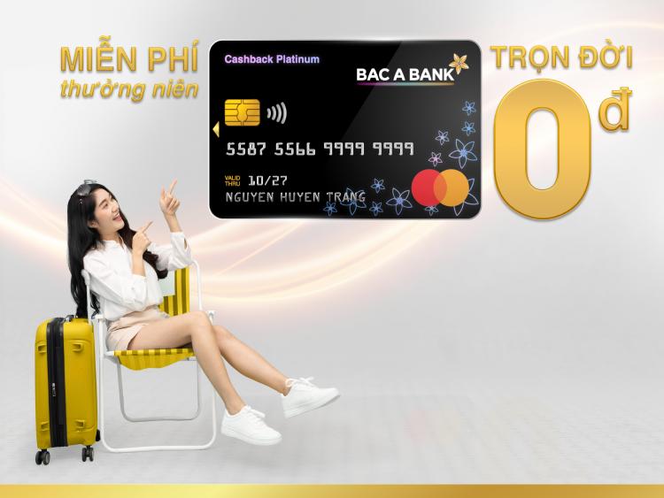 Bac A Bank miễn nhiều loại phí dành cho chủ thẻ tín dụng quốc tế