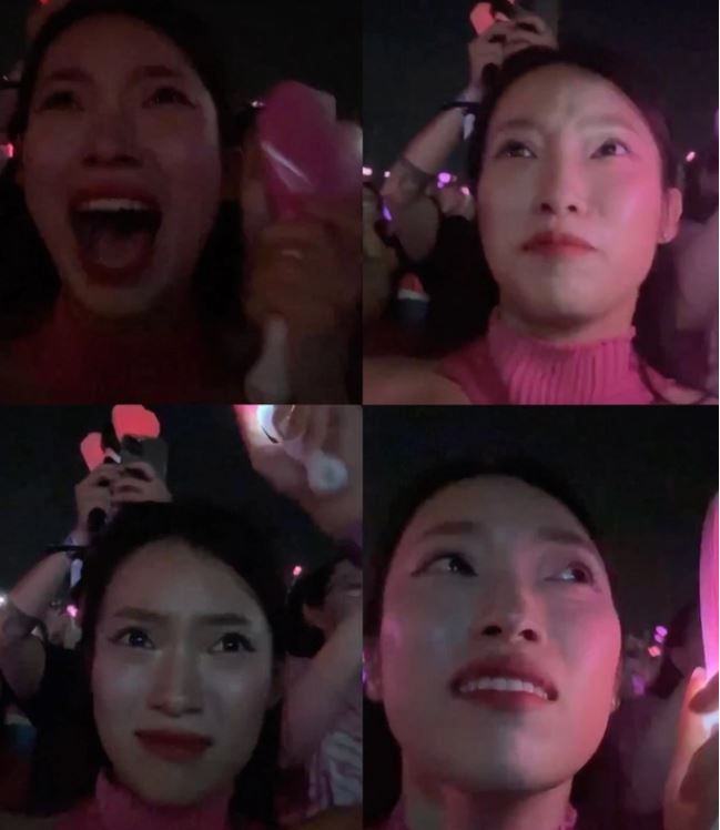 Sao Việt đi xem BornPink: MC Khánh Vy thét bằng cả tính mạng, Hoàng Thùy Linh "bắn tim" khi BlackPink nhảy See Tình - 4