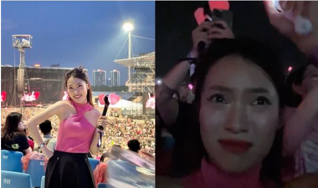 Sao Việt đi xem BornPink: MC Khánh Vy thét bằng cả tính mạng, Hoàng Thùy Linh "bắn tim" khi BlackPink nhảy See Tình - 5