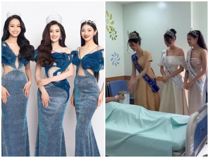 Giải trí - BTC Miss World Vietnam lên tiếng việc top 3 thăm hỏi bệnh nhân ở bệnh viện 5 sao