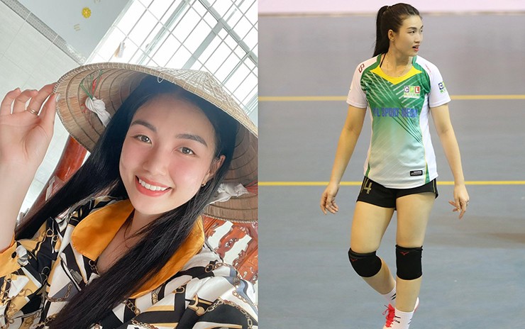 Hoa khôi bóng chuyền Mộng Kha lên xe hoa với ngôi sao bóng rổ cao 1m85 - 5